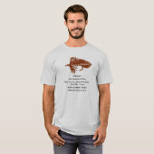 ブラウンマトゥカストリーマーの「残虐なマス」シャツ Tシャツ (正面フル)