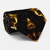 ブラウンマンダラネックタイ ネクタイ (ロール)