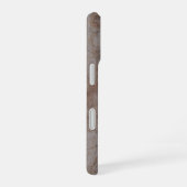 ブラウンマーブル渦巻きケース iPhone 16ケース (右側面)