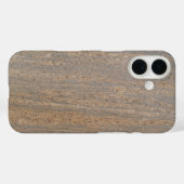 ブラウンマーブル渦巻き - あらゆるケースに合います Case-Mate iPhoneケース (裏面 (横))