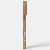 ブラウンマーブル渦巻き - あらゆるケースに対応 Case-Mate iPhoneケース (裏面 / 右)