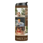 ブラウンミニマル8コラージュ最高のグランドパEver写真 タンブラー (回転左)