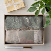 ブラウンメリーアントワネット華美ポートレートレディ 薄葉紙 (ギフト)