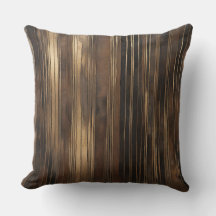 ブラウンモダン金ゴールドストライプ