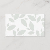 ブラウンモンキーおむつラッフルチケット エンクロージャーカード (裏面)