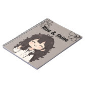 ブラウンライズ&シャインノート ノートブック (左側)
