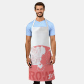 ブラウンラブエプロン エプロン (着用した状態)