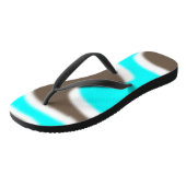 ブラウンレインドロップ ビーチサンダル (アングル)