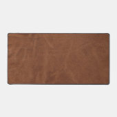 ブラウンレザーエフェクト デスクマット (正面)