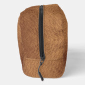 ブラウンレザーフェイクドップキット(エンボス文字付) ドップキット (右)