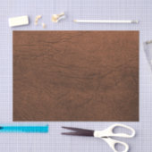 ブラウンレザールック 薄葉紙 (クラフト)