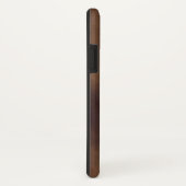 ブラウンレザールックiPhone Xケース Case-Mate iPhoneケース (裏面/右)