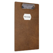 ブラウンレザー クリップボード (右)