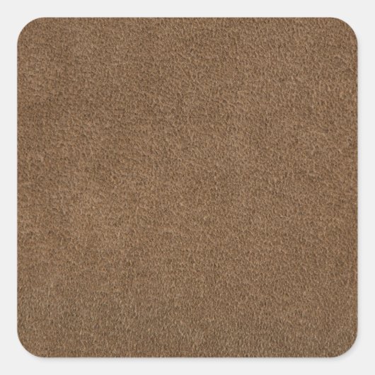 ブラウンレザー スクエアシール (正面)