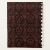 ブラウンレザー プランナー手帳 (裏面)