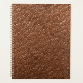 ブラウンレザー プランナー手帳