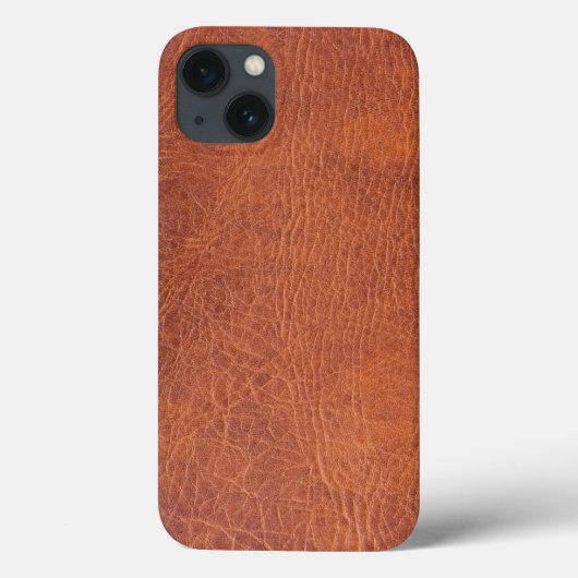 ブラウンレザー Case-Mate iPhoneケース (裏面)