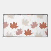 ブラウンレッド秋葉フローラY2Kパターン デスクマット (正面)