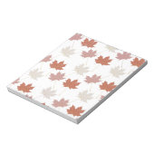 ブラウンレッド秋葉フローラY2Kパターン ノートパッド (回転)