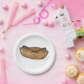 ブラウンローボート ペーパープレート (パーティー)