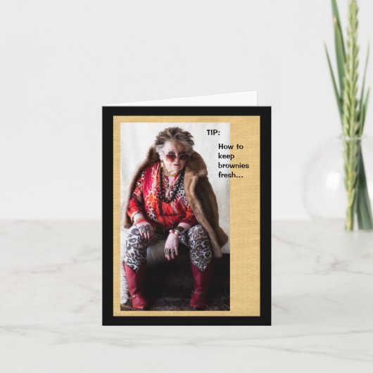 ブラウン保の新しいグリーティングカードの秘密 カード (正面)