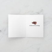 ブラウン保の新しいグリーティングカードの秘密 カード (内部)