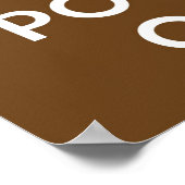 ブラウン保アムとウンチオン・ポスター ポスター (角)