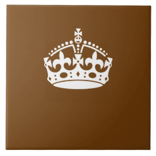 ブラウン保デコールのCalm Crown タイル