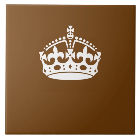 ブラウン保デコールのCalm Crown タイル (正面)