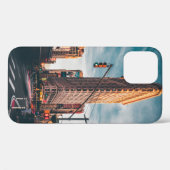 ブラウン写真の建築建物 Case-Mate iPhoneケース (裏面 (横))