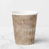 ブラウン動揺してハーレクイン 紙コップ (裏面)