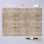 ブラウン動揺してハーレクイン 薄葉紙 (クラフト)