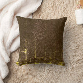 ブラウン動揺してレザー装飾用クッション クッション (ブランケット)