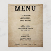 ブラウン動揺して素朴ウェディングレセプションディナー (正面)