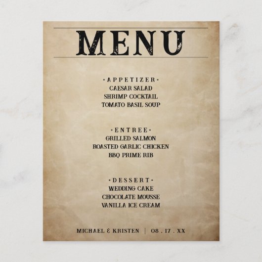 ブラウン動揺して素朴ウェディングレセプションディナー (正面)