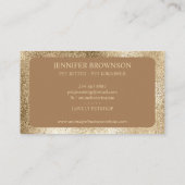 ブラウン動物病院 ペットシッター 名刺 (裏面)