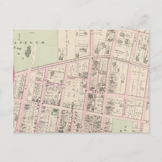 ブラウン大学 ポストカード (正面)