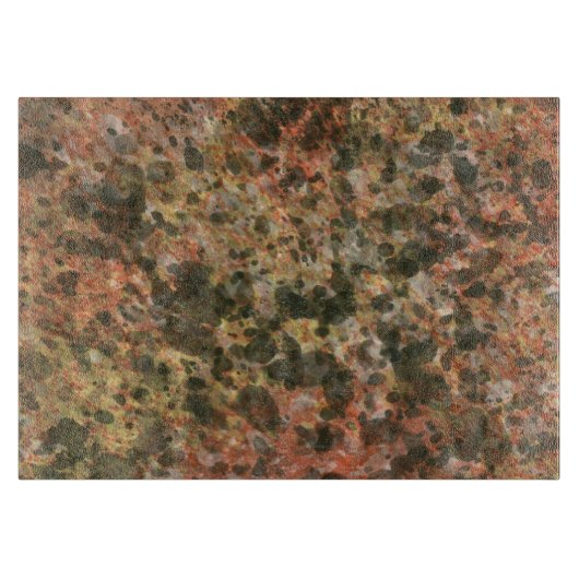 ブラウン大理石パターン切断ボードギフト カッティングボード (正面)