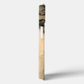 ブラウン大理石抽象芸術パーソナライズされたスクリプト名 Case-Mate iPhoneケース (裏面 / 右)