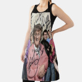 ブラウン夫人の男の子達がサインした エプロン (インサイチュ)