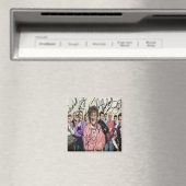 ブラウン夫人の男の子達がサインした マグネット (インサイチュ (食洗機))