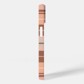 ブラウン市松模様に Case-Mate iPhoneケース (裏面 / 右)