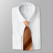 ブラウン抽象芸術ストライプ ネクタイ (タイ)