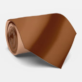 ブラウン抽象芸術ストライプ ネクタイ (ロール)