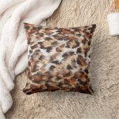 ブラウン抽象芸術装飾用クッション クッション (ブランケット)