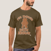 ブラウン排除楽しいゲーム駒選択 Tシャツ (正面)
