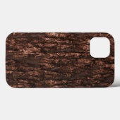 ブラウン樹皮迷彩柄iPhoneケース Case-Mate iPhoneケース (裏面 (横))