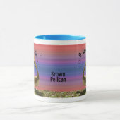 ブラウン歌うペリカン マグカップ (中央)