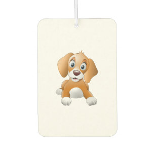 ブラウン犬のclipart カーエアーフレッシュナー