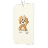 ブラウン犬のclipart カーエアーフレッシュナー (左)